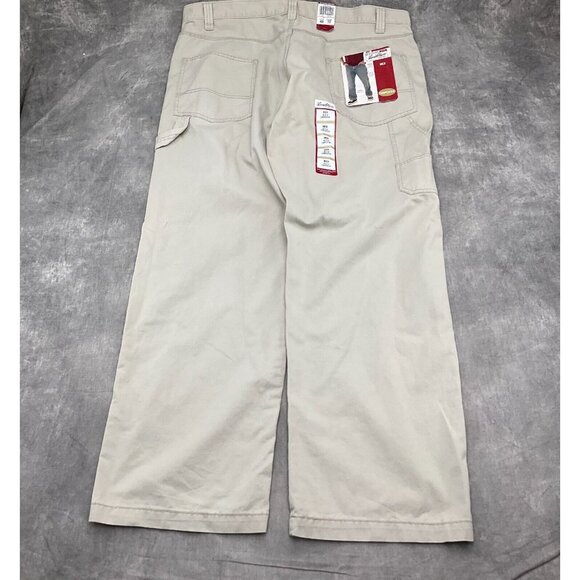 Levis Jeans Men 40W x 32L Khaki Loose Carpenter Straight Leg Cotton NWT - Picture 12 of 16